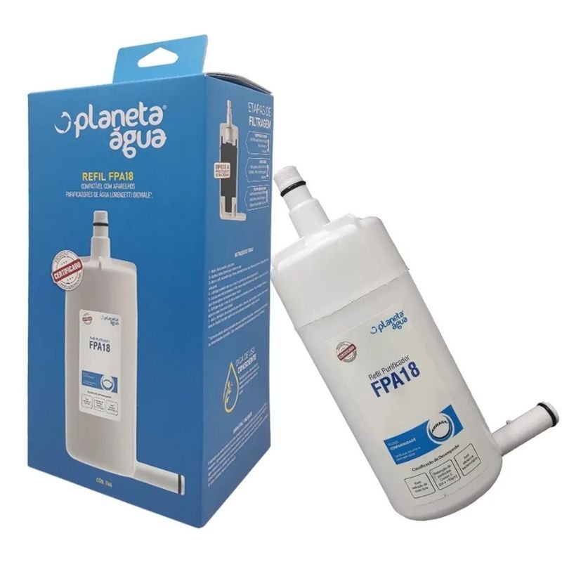 Refil Planeta Água FPA18 Compatível com Lorenzetti Gioviale