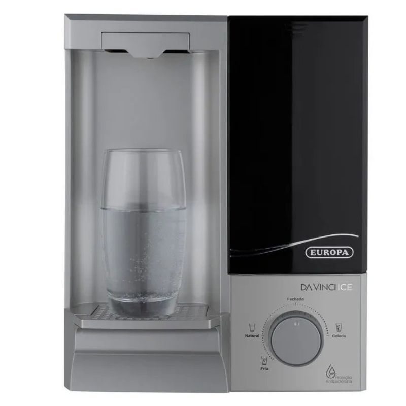 Purificador Europa Da Vinci Ice Inox