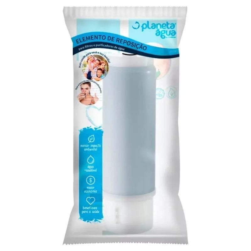 Refil PA 230 Planeta Água Para Purificador De Água (3) Refil PA 230 Planeta Água Para Purificador De Água