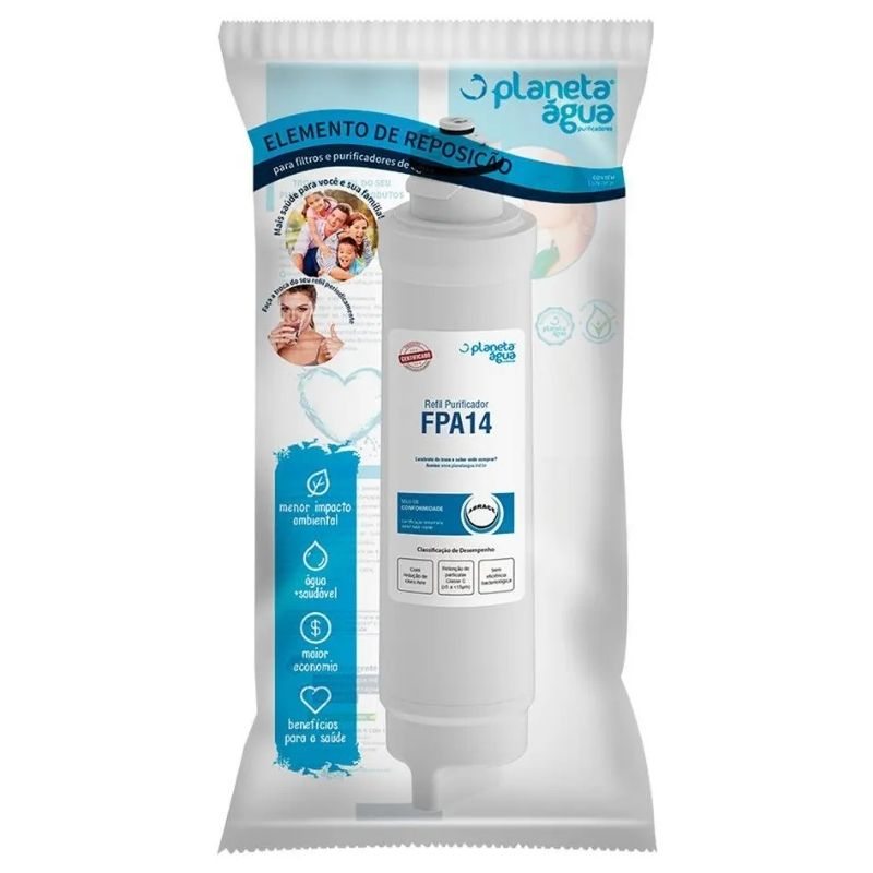 Refil Planeta Água FPA14 para Purificador Electrolux