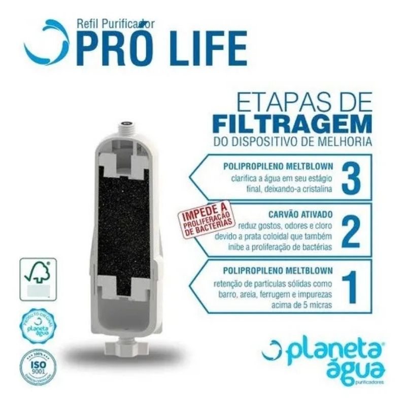 Refil Soft Planeta Água para Purificadores de Água