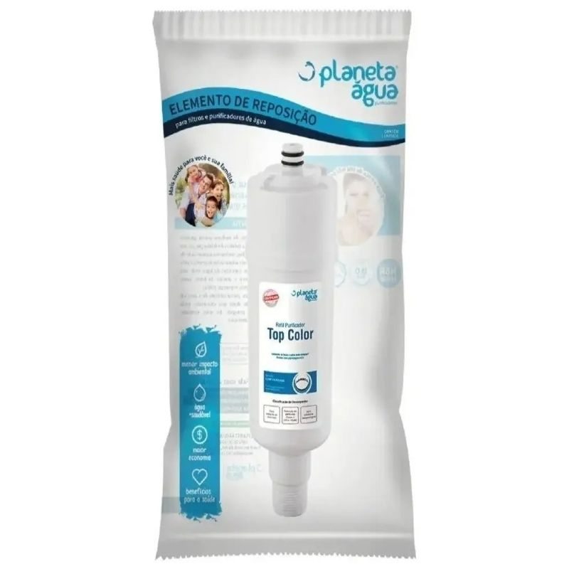 Refil para Purificadores Colormaq Planeta Água (1) Refil para Purificadores Colormaq Planeta Água